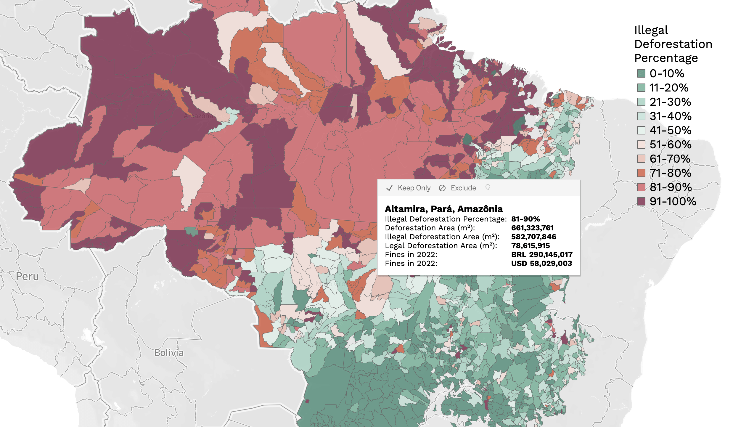 A screenshot of a map graphic