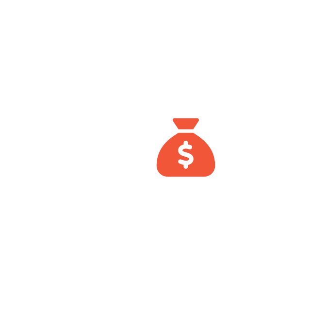 Icon of Brazil shape and currency for value of reforestation in Brazil